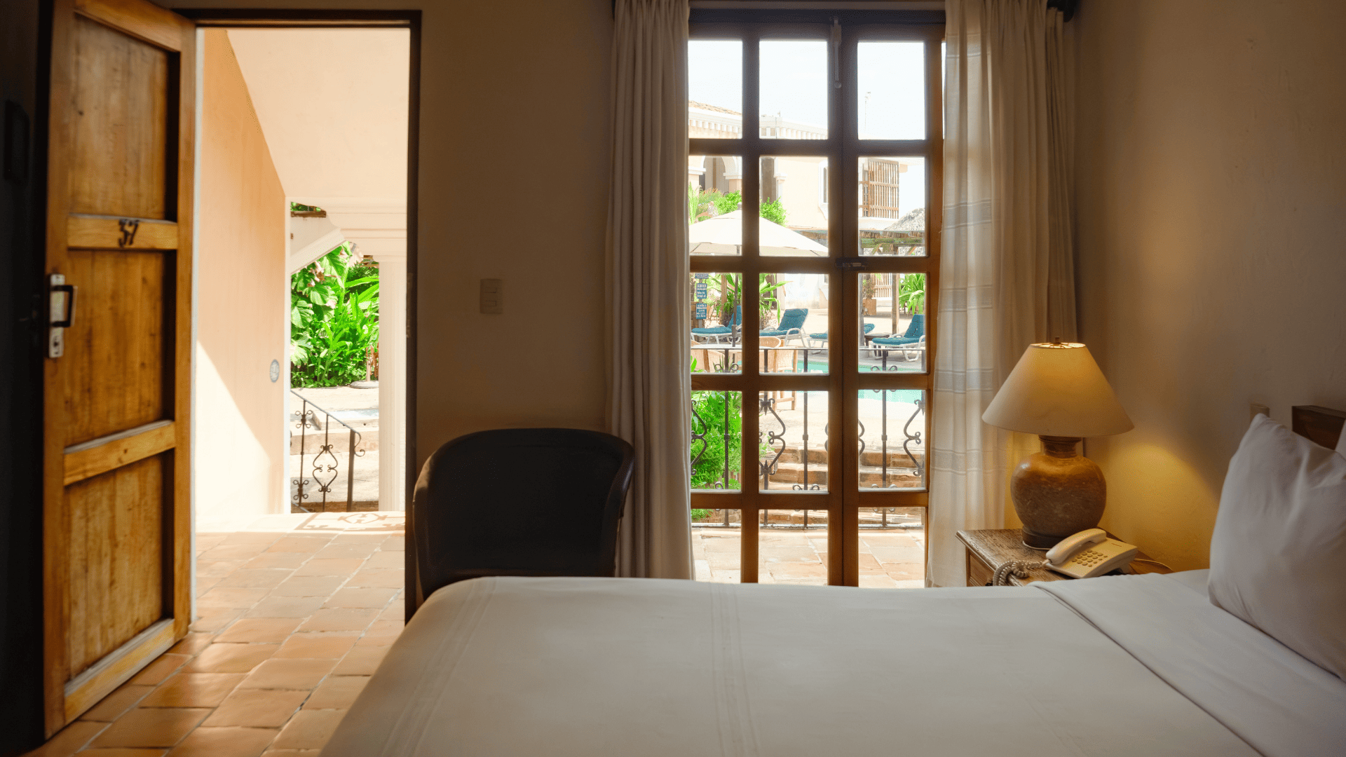 Vista del hotel