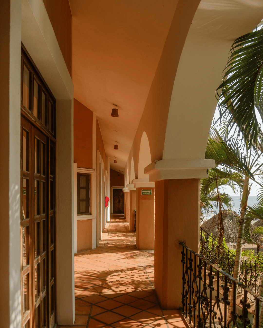 Pasillo del hotel